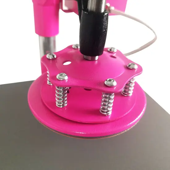 Swing Design 15" x 15" Swing Away 8-in-1 Heat Press - Pink {6}