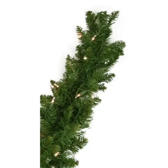 Northlight Pre-Lit Eastern Pine Artificial Christmas Swag - 60" - Clear Lights Green {4}
