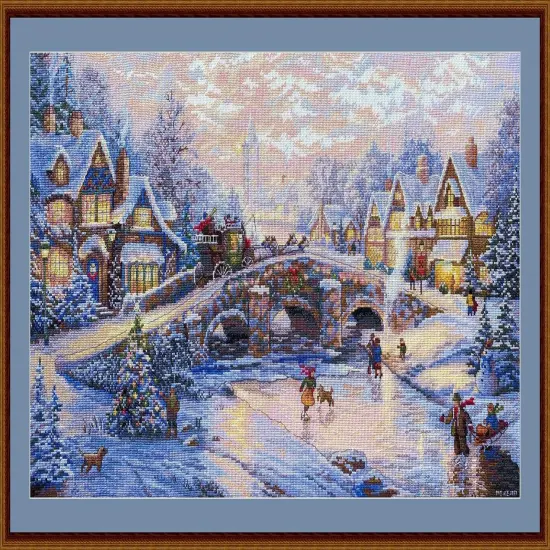 Spirit of Christmas K-214 Counted Cross-Stitch Kit {1}