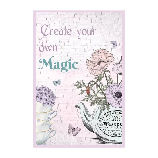 Little Birdie Journaling Cards 4"X6" 24/Pkg-Botanical Garden {3}