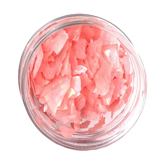 Mother of Pearl Crushed Genuine Abalone Shell Piece Inclusions - 8 Colors! Natural {4}