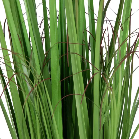 Northlight 40" Potted Artificial Green Onion Grass Plant {5}