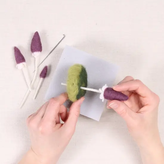 Mushroom Needle Felting Kit, Pixie Parasol {3}