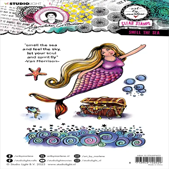 Art By Marlene Signature Collection Stamp-Nr. 403, Smell The Sea {2}