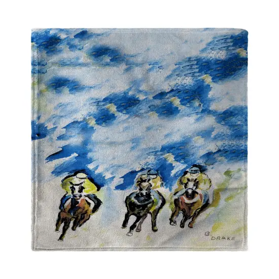 Betsy Drake Three Racing Beach Towel {1}