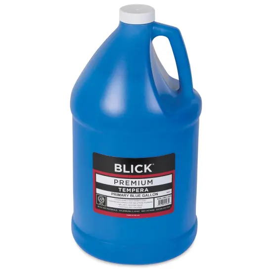 Blick Premium Grade Tempera - Primary Blue, Gallon {1}