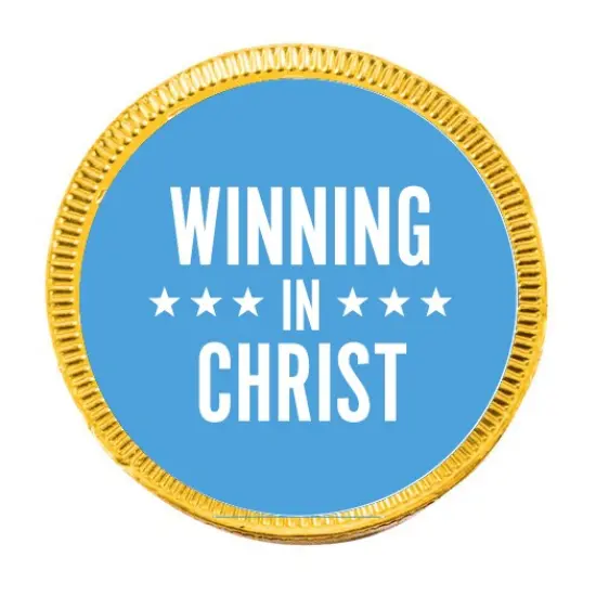 84ct Vacation Bible School Candy Religious Party Favors Chocolate Coins Church Items (84 Count) - Gold Foil - By Just Candy {3}