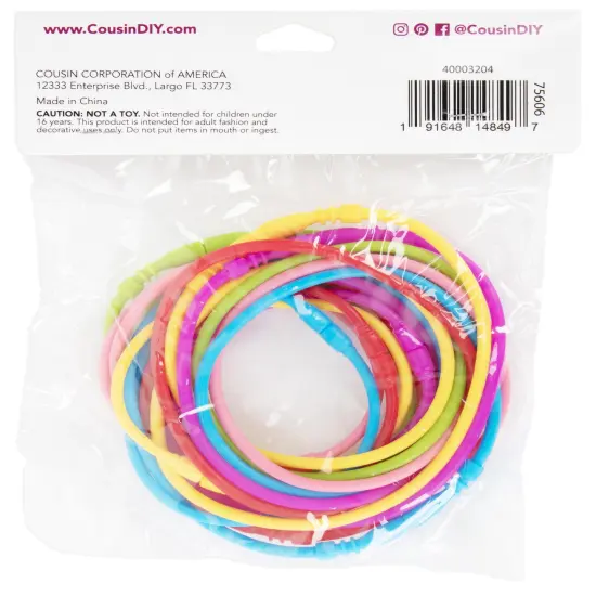 CousinDIY Rainbow Bracelet & Necklace Set {3}