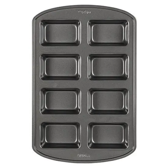 Perfect Results Non-Stick Mini Loaf Pan, 8-Cavity, 15.2 IN x 9.5 IN x 1.6, Gray {2}