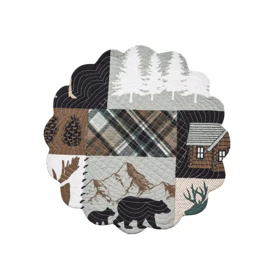 Fletcher Forest Placemats Set of 6, 17" {4}