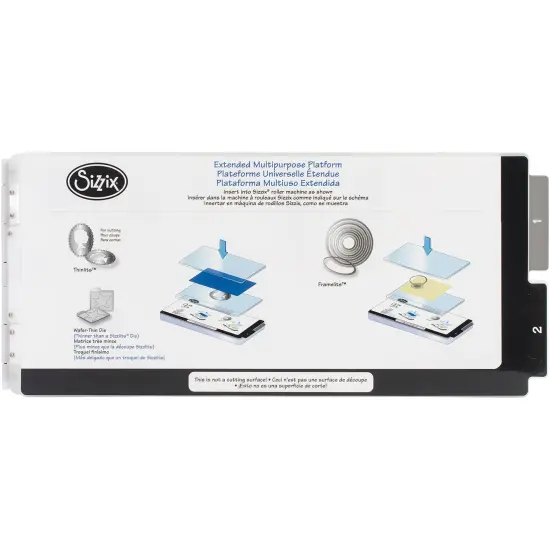 Sizzix BIGkick/Big Shot/Vagabond Platform-Multipurpose Extended 14.125"X6.25"X.875 {3}