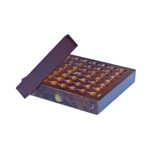 WE Games Cat & Mouse Wooden Travel Game with Marbles - 5 inches {5}