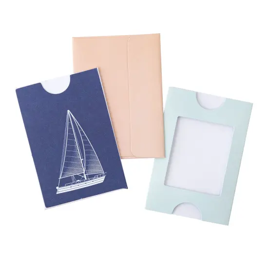 Heidi Swapp Set Sail Mini Envelopes & Pockets-27/Pkg {4}