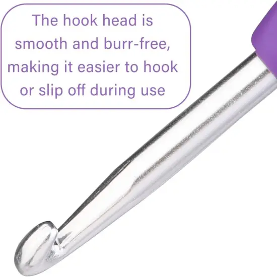 5 Mm Crochet Hook, Ergonomic Handle for Arthritic Hands, Extra Long Knitting Needles for Beginners and Crocheting Yarn (5 Mm) {4}