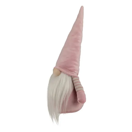 Northlight 12" Pink and White Spring Gnome {5}