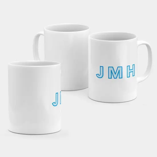 Monogram Initials 11oz Mug IX {3}