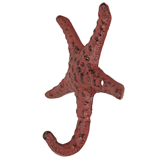 Cast Iron Starfish Decorative Wall Hooks {5}