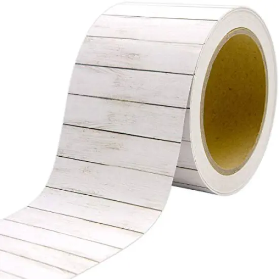 White Wood Bulletin Board Border - Straight Border Trim for Classroom Decoration, 36ft {6}