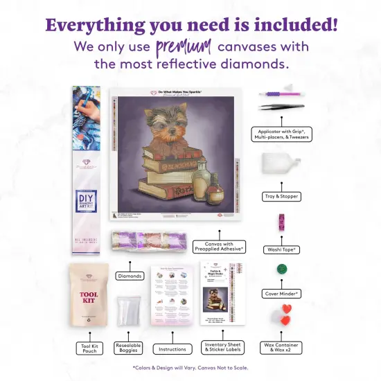 Yorkie & Magic Books {3}