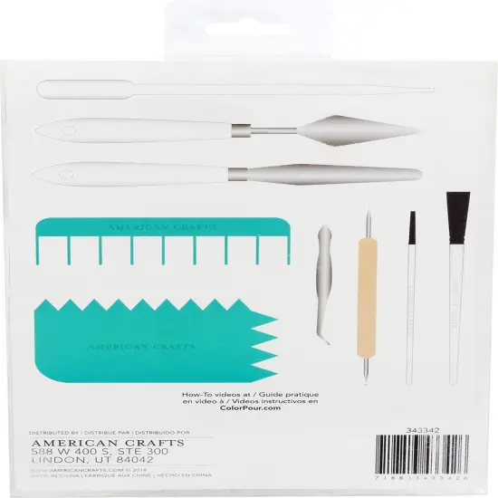 American Crafts Color Pour Tool Kit 13/Pkg {2}