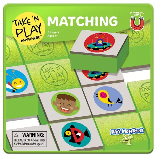 Playmonster Take 'n Play Anywhere Magnetic Game-Matching {1}