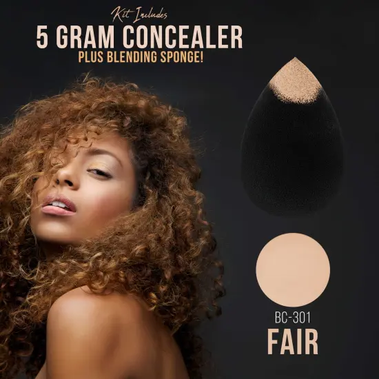 Belloccio Professional Beauty Airbrush Cosmetic Makeup System with 4 Fair Shades of Foundation in 1/4 oz Bottles {5}