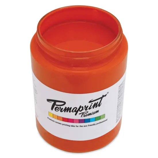Permaprint Premium Screen Ink - Aquatone Orange, 300 ml {1}
