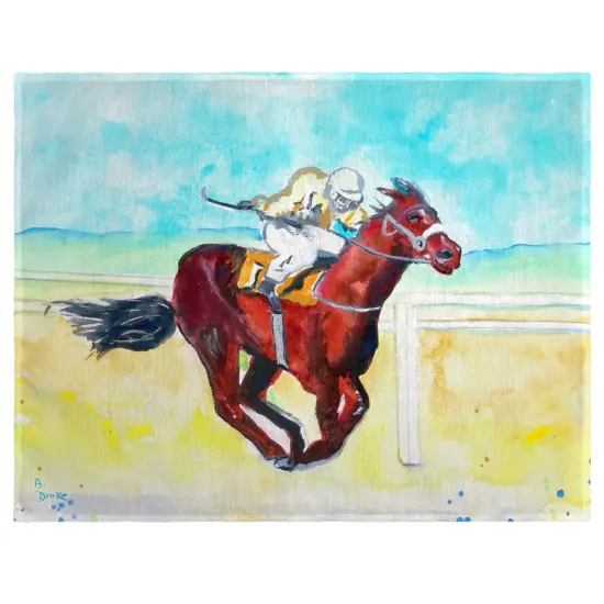 Betsy Drake Airborne Horse Place Mat Set of 4 {1}