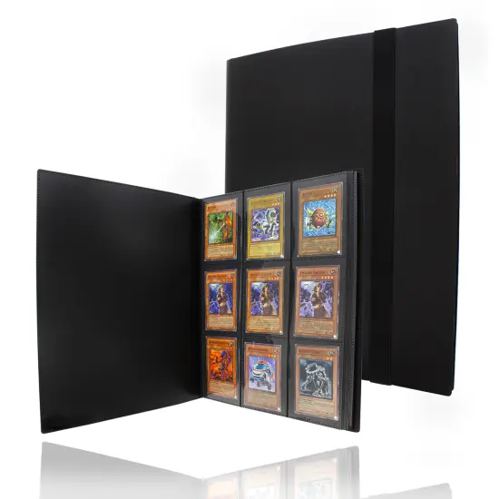 Jigitz Trading Card Binder with Sleeves - 20 Page Portable Collectible Card Book {1}
