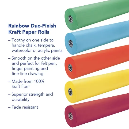 Colored Kraft Duo-Finish&reg; Paper, Royal Blue, 36" x 1000', 1 Roll {2}