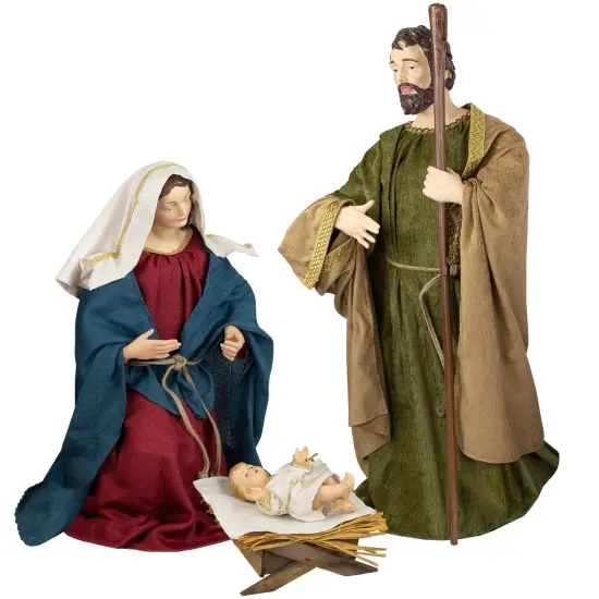 Northlight 3-Piece Holy Family Nativity Christmas Figurine Set - 36" Multi {1}