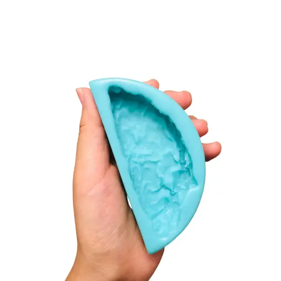 1pc Folded Omelet Silicone Mold Food Shape Mold for Soap | Wax | Resin Castings.| Not Food Grade {4}