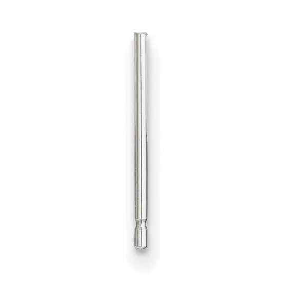 Sterling Silver Friction Post .030 x .500 inch - Pack of 12 {1}