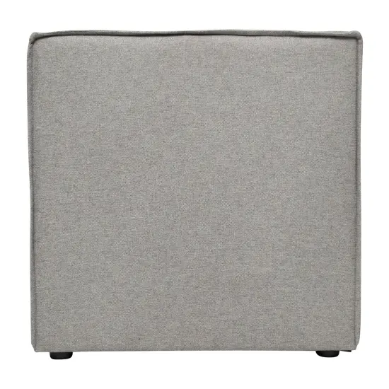 Merrick Lane Weller Modular Middle Armless Chair Dark Gray {10}