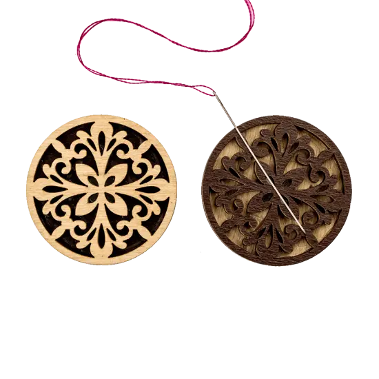 Magnetic double-sided needle holder {2}