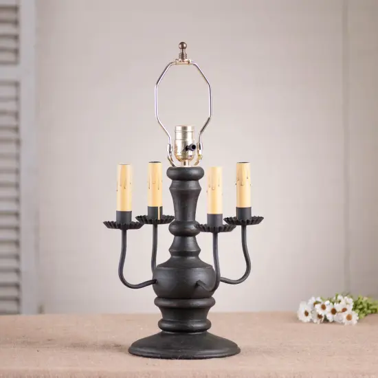 Cedar Creek Lamp Base in Black {3}