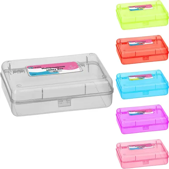 Enday Bright Color Multipurpose Utility Box Gray {1}