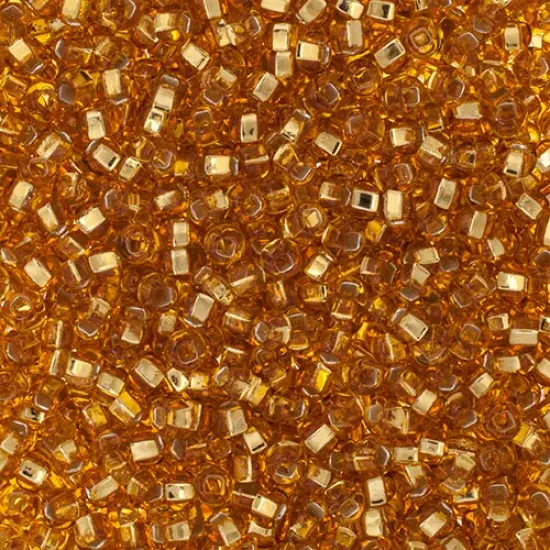 John Bead 8/0 Silver Lined Czech Glass Seed Beads, 500g Gold {1}