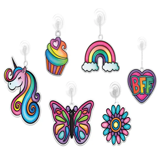 Cra-Z-Art Shimmer 'N Sparkle Color Changing Window Art Kit {6}