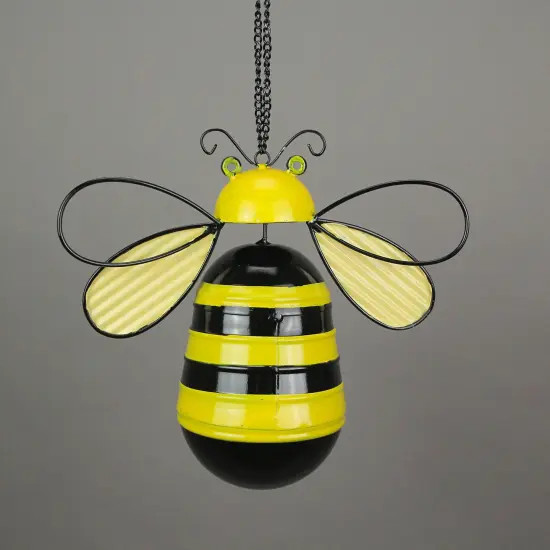 Metal Bumble Bee Decorative Novelty Hanging Birdhouse Home Garden Patio Decor {4}