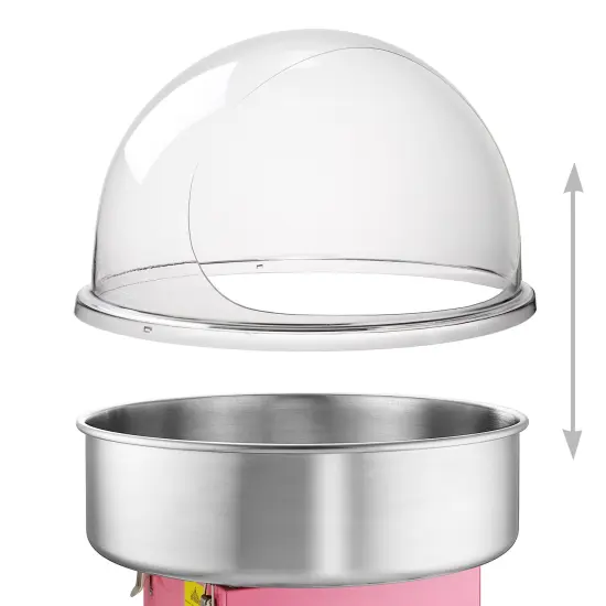 Olde Midway Cotton Candy Machine Bubble Shield, Dome Cover for Candy Floss Maker {5}