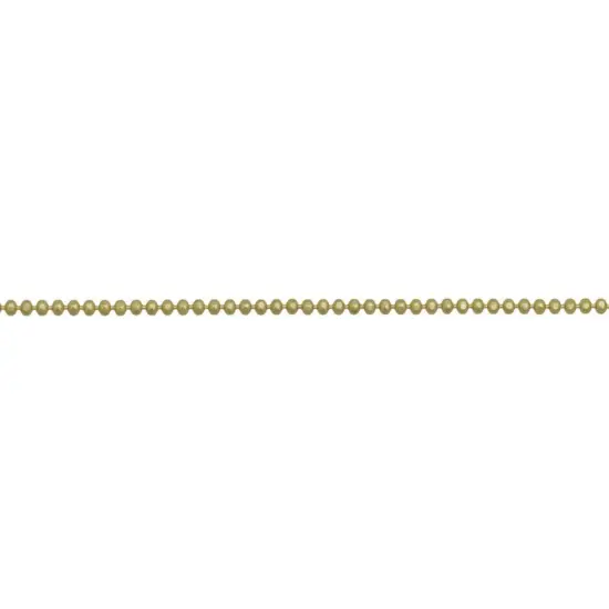 1.5mm Satin Hamilton Gold Diamond Cut Ball Chain (Priced per Foot) {1}