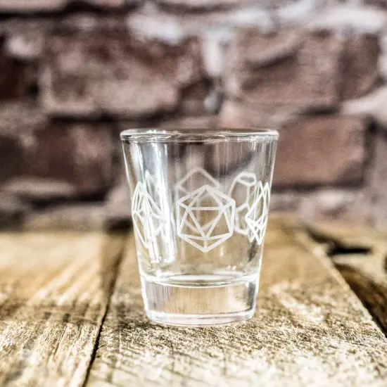 2oz Dice Shot glass {5}