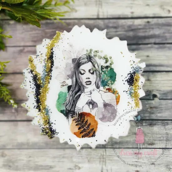 Dress My Craft Mini Transfer Me Sheet 4"X6"-Beauty With Peace {3}