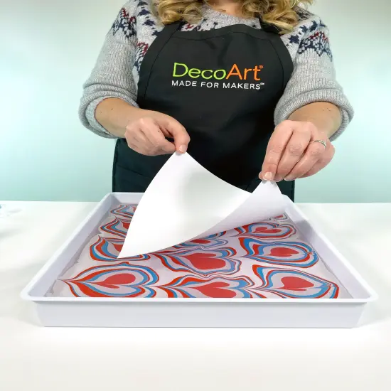 DecoArt Water Marbling Paper 20/Pkg-8.5"X11" {3}