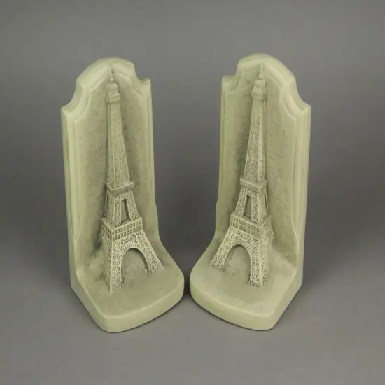 Historical Wonders Collection Eiffel Tower Bookends Art {5}