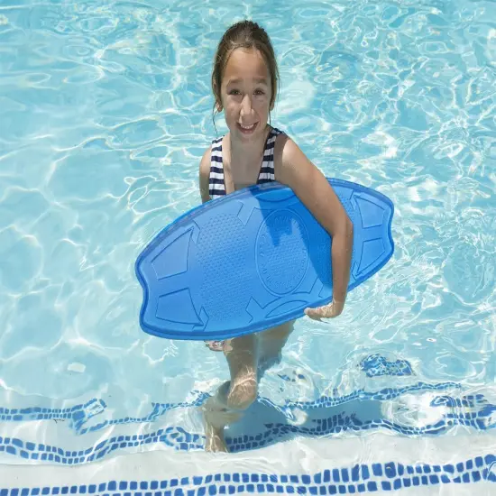 Swim Central 29" Blue Underwater Swimming Pool Surf Board {4}