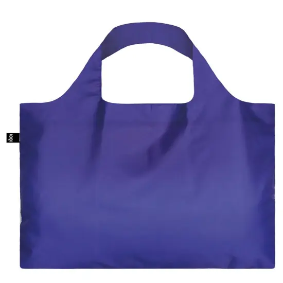 LOQI Puro Pocket Reusable Grocery Bag, One Size, Candy & Violet {5}