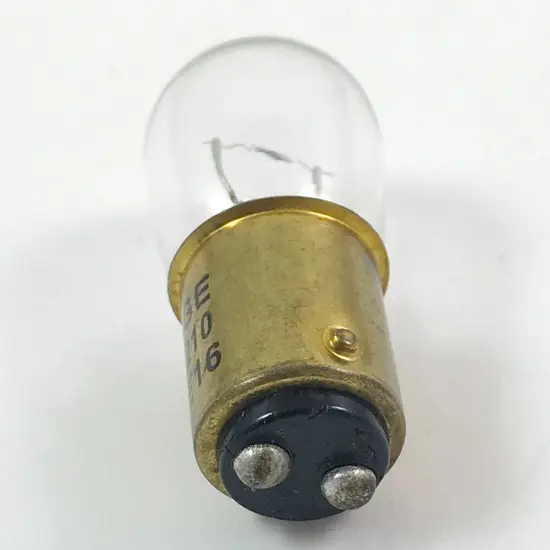 GE 25988 210 12w B6 BA15d 6.5v Miniature Automotive Low Voltage Light Bulb {3}