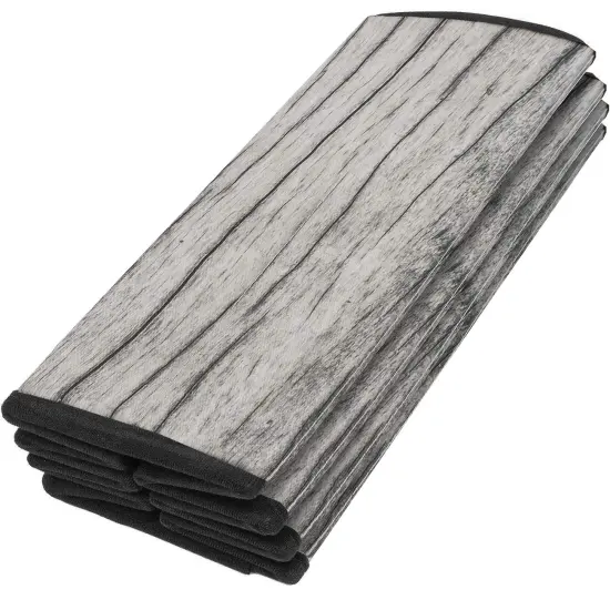 Sorbus Storage Ottoman Foldable Collapsible with Lid Cover Gray {6}